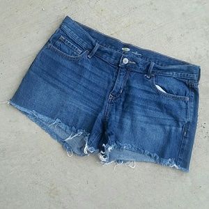 Old Navy Cutoff Jean Shorts Sz 6